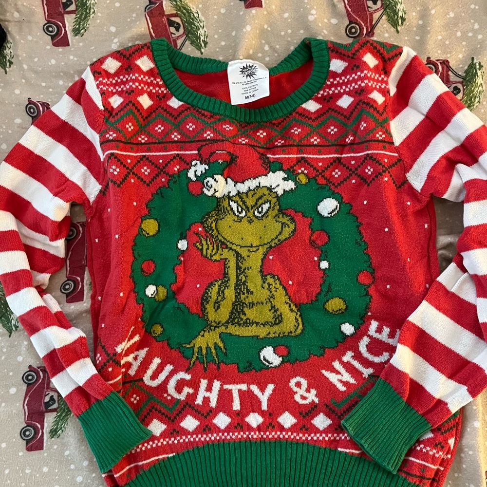 Grinch sweater